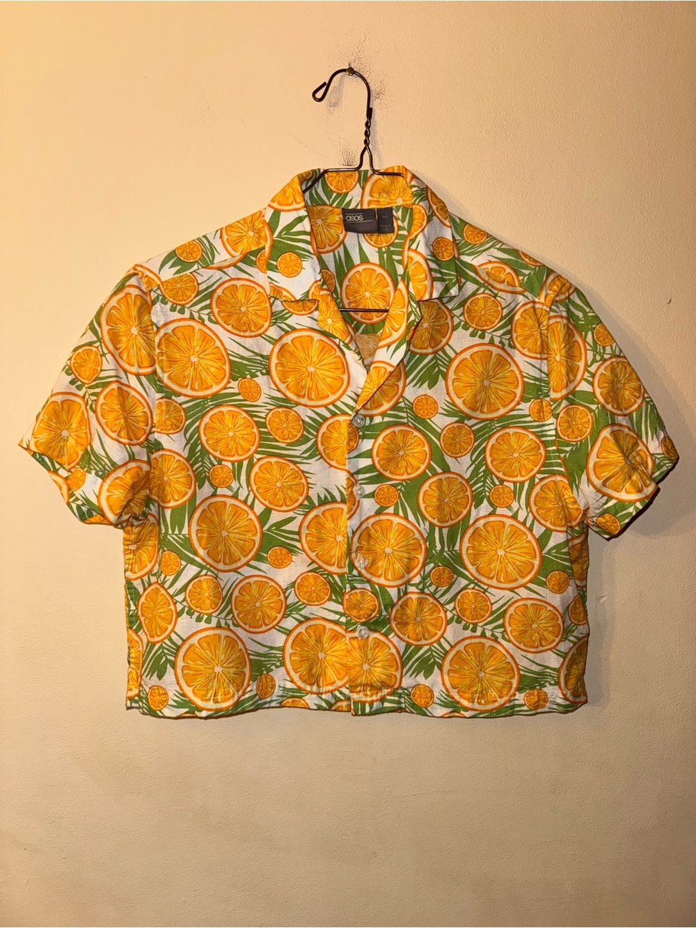 ASOS Men’s Cropped Shirt, XX-Small